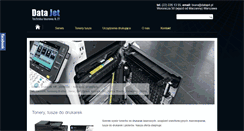 Desktop Screenshot of datajet.pl